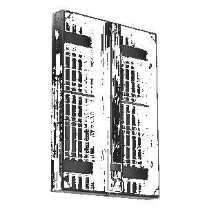 Fully Acoustically Transparent Cinema LED Screen