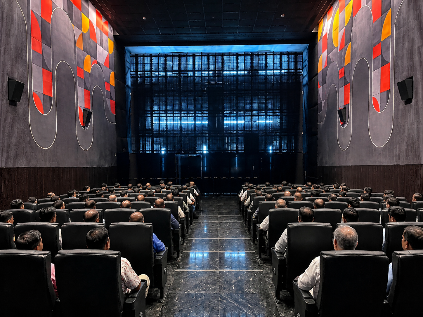 Screen VOLT at Vettri Theatres, Chennai, India, powered by Tricorne Premium LED(1mb)