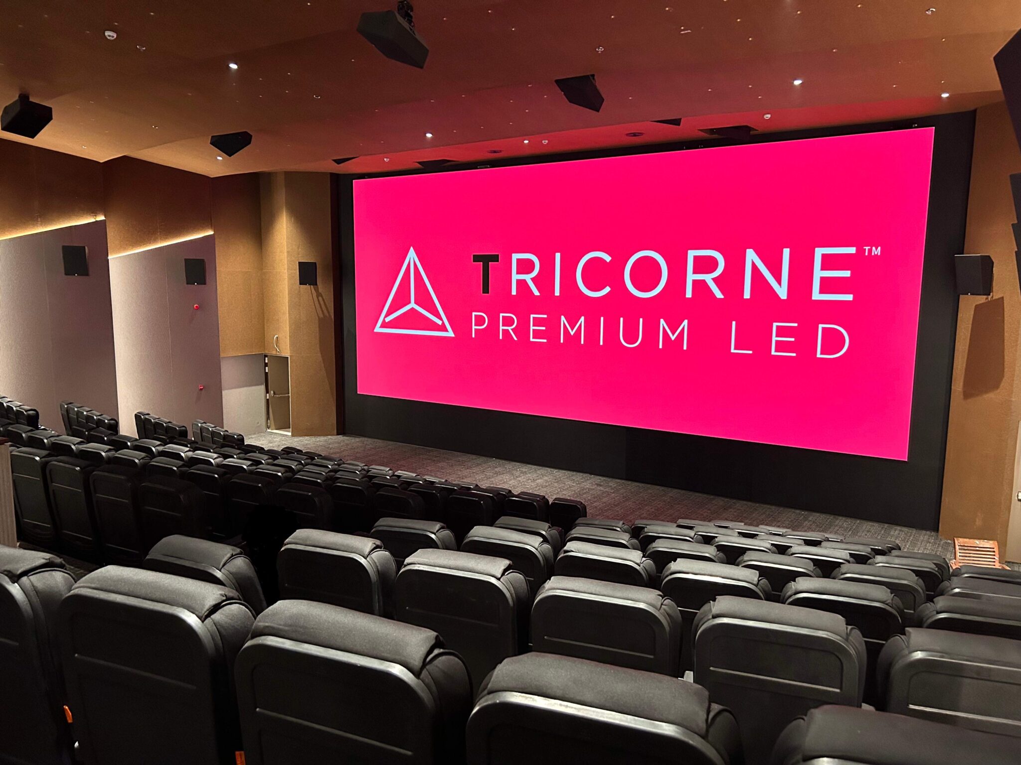 Tricorne Premium LED Screen at Majestic Cineplex, Colombo, Sri Lanka