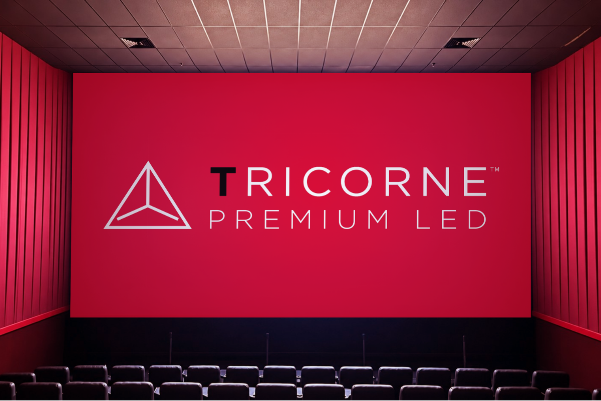 美国得克萨斯州 Schulman Theatres 影院的 Tricorne Premium LED 电影屏